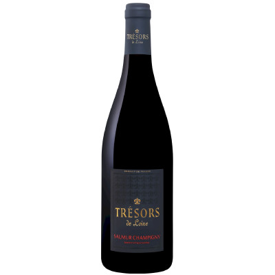 Вино Tresors de Loire Saumur Champigny AOC сухое красное 12.5%, 750мл