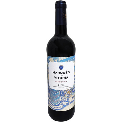 Вино Marques De Vitoria Crianza красное сухое, 750мл