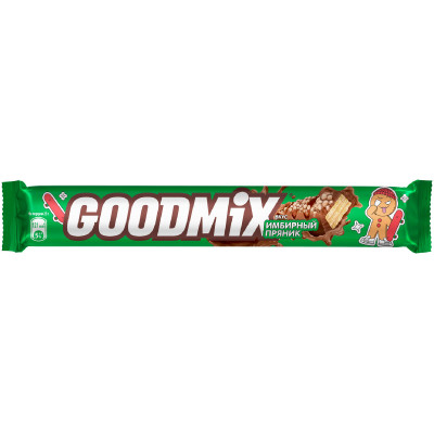 Шоколад Goodmix вкус имбирный пряник молочный шоколад, 46г