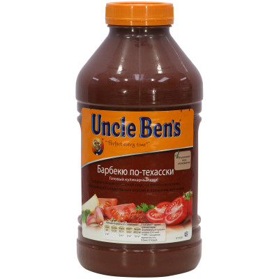 Соус томатный Uncle Bens Барбекю по-техасски, 2.51кг