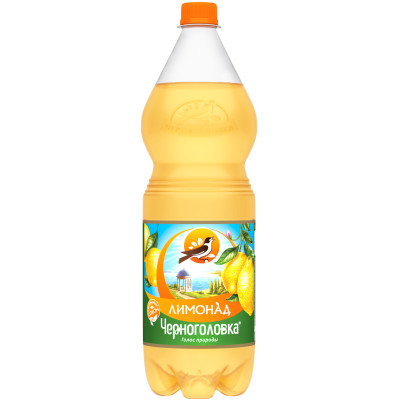 Напиток безалкогольный Черноголовка Лимонад оригинальный сильногазированный, 1.25л