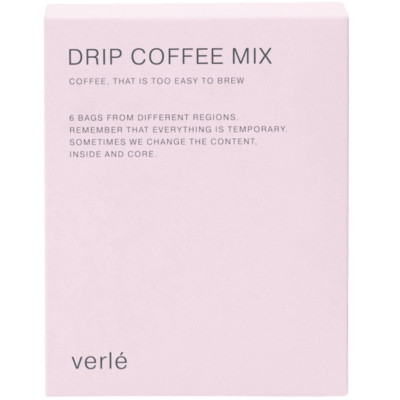 Кофе Verle Mix натуральный жареный молотый в фильтр-пакетах, 66г