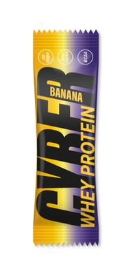 Батончик протеиновый Take a Bite Cyber Bite Whey 33% протеин без сахара банан, 30г