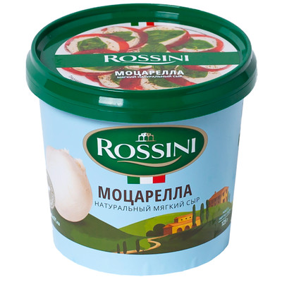 Сыр мягкий Rossini Моцарелла классическая 40%, 380г