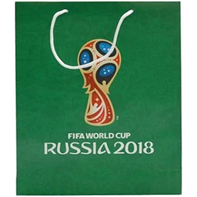 Пакет подарочный Fifa World Cup Russia 2018, 34х28х9см
