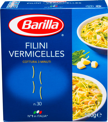 Макароны Barilla Filini Vermicelles n.30, 500г