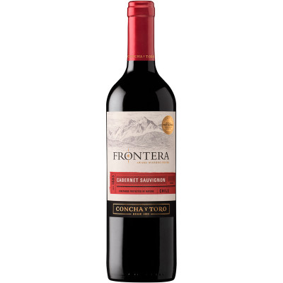 Вино Frontera Cabernet Sauvignon красное полусухое 12%, 750мл
