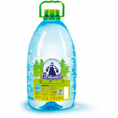 Вода Сестрица-Природная артезианская питьевая высшей категории негазированная, 5л
