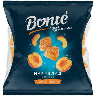 Мармелад желейный со вкусом абрикоса Bonte, 300г