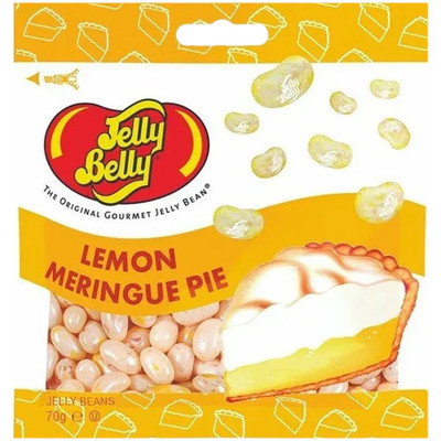 Драже жевательное Jelly Belly Lemon merengue pieсо со вкусом лимонного пирога, 70г