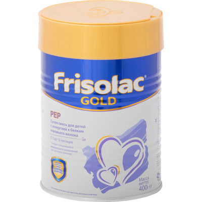 Смесь Friso Gold PEP с 0 до 12 месяцев, 400г