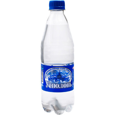Вода минеральная Усполонь питьевая лечебно-столовая газированная, 1.5л