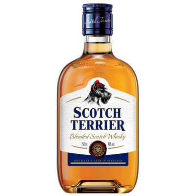 Виски Scotch Terrier 40%, 250мл