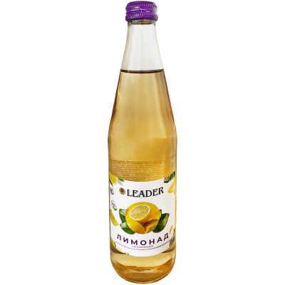 Напиток газированный Leader Лимонад безалкогольный, 500мл