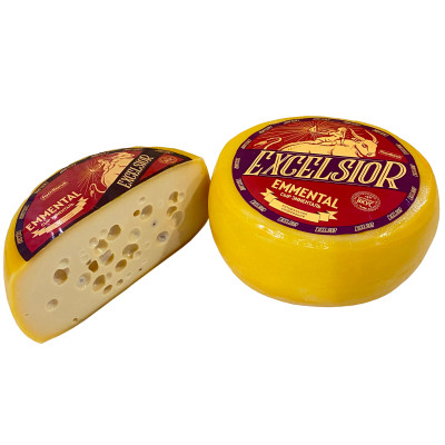 Сыр полутвёрдый Excelsior Emmental 45%