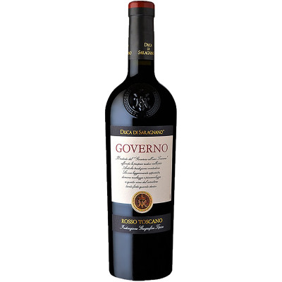 Вино Duca di Saragnano Governo Rosso Toscano красное полусухое 13%, 750мл