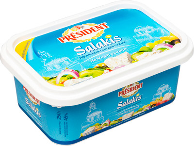 Сыр President Salakis 45%, 250г