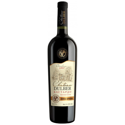 Вино Chateau Dulber Бастардо красное сухое 11%, 750мл