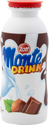 Напиток молочный Zott Monte шоколадно-ореховый 2.1%, 200мл