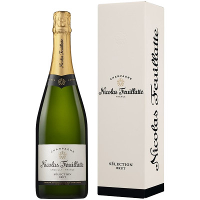 Шампанское Nicolas Feuillatte Brut Selection белое брют 12% подарочная упаковка, 750мл