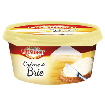 Сыр плавленый President Creme De Brie 50%, 125г