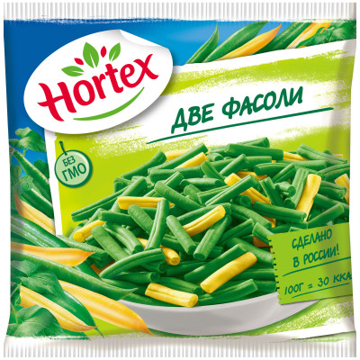 Смесь овощная Hortex Две фасоли, 400г