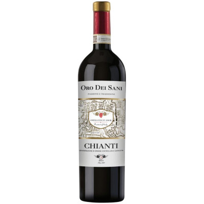 Вино Chianti Оро дей Сани красное сухое 12.5%, 750мл
