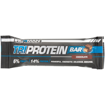 Батончик Ironman TRI Protein Bar шоколад, 50г