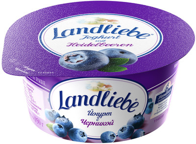Йогурт Landliebe черника 3.3%, 150г