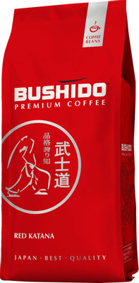 Кофе Bushido Red Katana в зёрнах, 227г