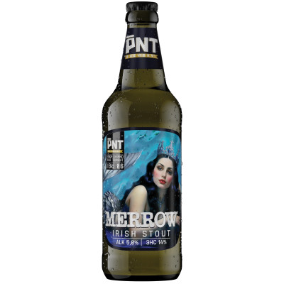 Пиво PNT Brewery Merrow тёмное пастеризованное 5%, 500мл