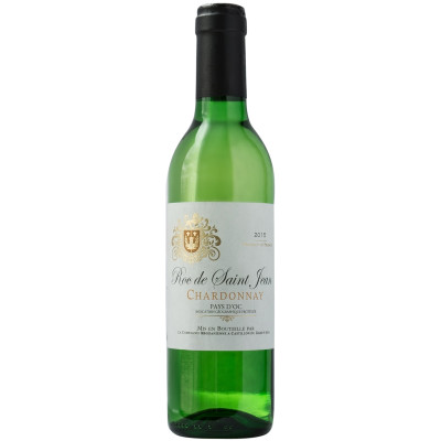 Вино Roc De Saint Jean Chardonnay Pays d'Oc белое сухое 13%, 375мл