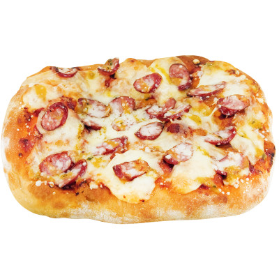 Римская пицца по-баварски с горчично-огуречным соусом, 400г