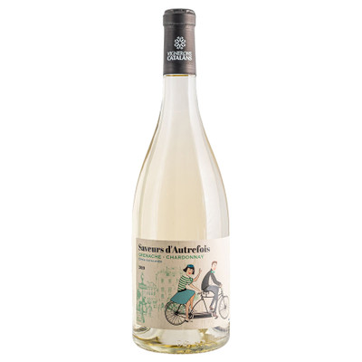 Вино Saveurs d’Autrefois Grenache - Chardonnay белое сухое 13%, 750мл