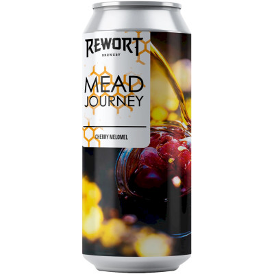 Медовуха Rewort Brewery Mead Journey непастеризованная нефильтрованная неосветленная 5.2%, 500мл