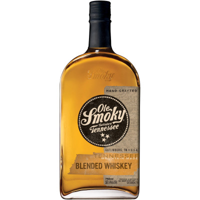 Напиток спиртной Ole Smoky Блендед Виски с добавлением виски 40%, 750мл