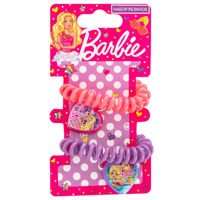 Набор резинок Barbie для волос 4418, 2шт