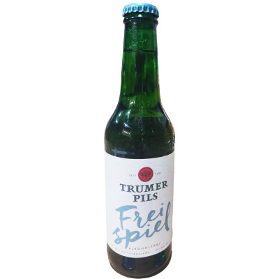 Пиво безалкогольное Trumer Pils светлое фильтрованное пастеризованное, 330мл