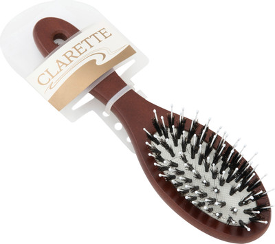 Щётка Clarette Elite для волос со смешанной щетиной компакт CEB335