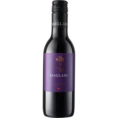 Вино Maglari Саперави красное сухое 11.5%, 187мл