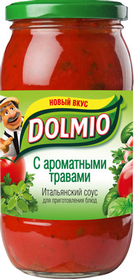 Соус томатный Dolmio Итальянский с ароматными травами, 500мл