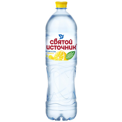 Напиток безалкогольный Святой Источник со вкусом лимона негазированный, 1.5л