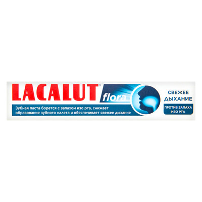 Зубная паста Lacalut Flora, 75мл