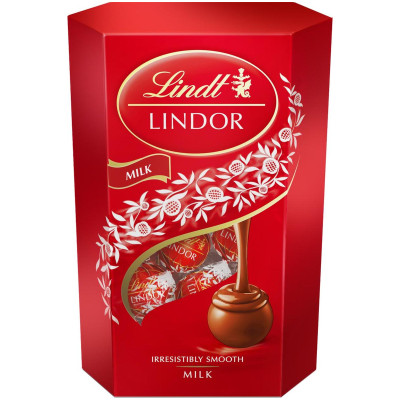 Конфеты Lindt Lindor из молочного шоколада с нежной тающей начинкой, 337г
