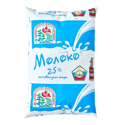 Молоко Даниловский МЗ 2.5%, 900мл
