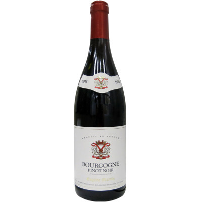 Вино Eugene Martin Bourgogne AOC Pinot Noir красное сухое 12.5%, 700мл