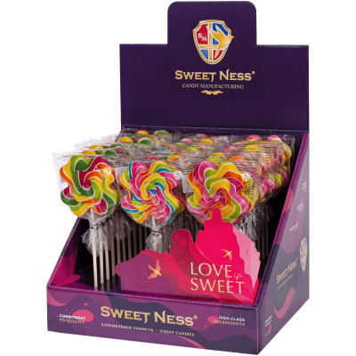 Карамель Sweet Ness на палочке в форме клевера, 30г