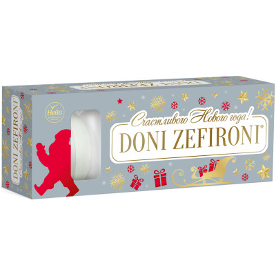 Зефир Doni Zefironi Ассорти со вкусом марципана и ароматом яблока, 210г