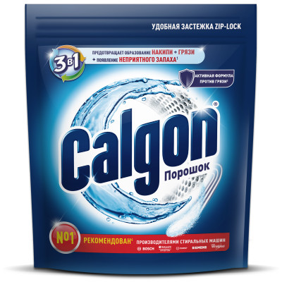 Средство Calgon 3в1 для смягчения воды и предотвращения образования известкового налёта, 750г