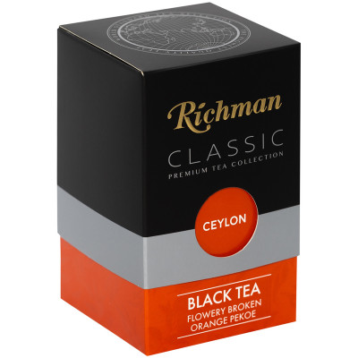 Чай Richman Flowery Brocken Orange Pekoe чёрный среднелистовой, 100г